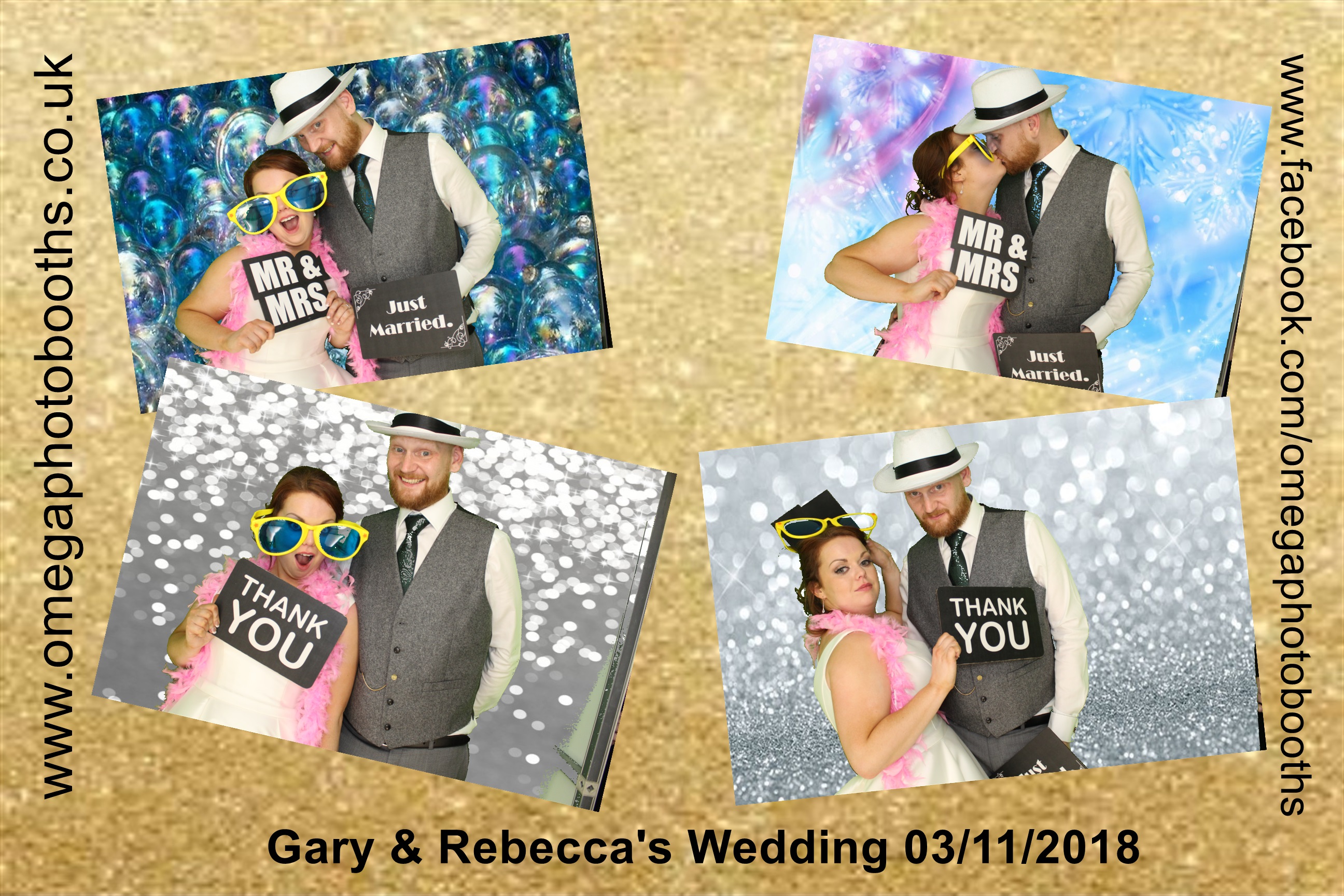 Gary and Rebecca’s Wedding | View more photos from the event at gallery.omegaphotobooths.co.uk/u/Omega-Photobooths/Gary-and-Rebecca’s-Wedding